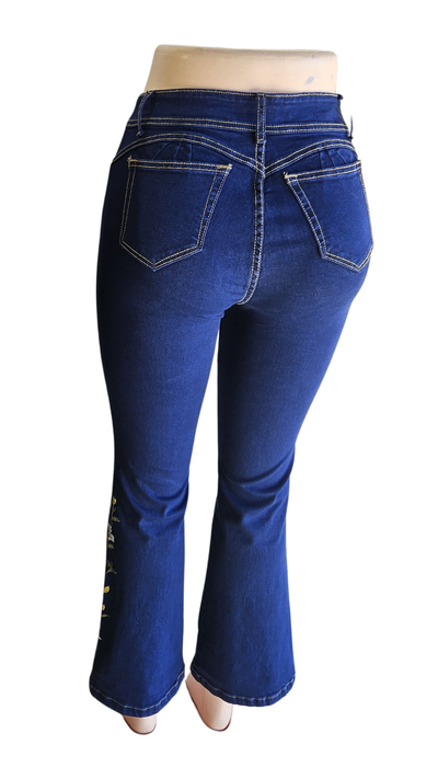 Jean mujer acampanado modelo Eva