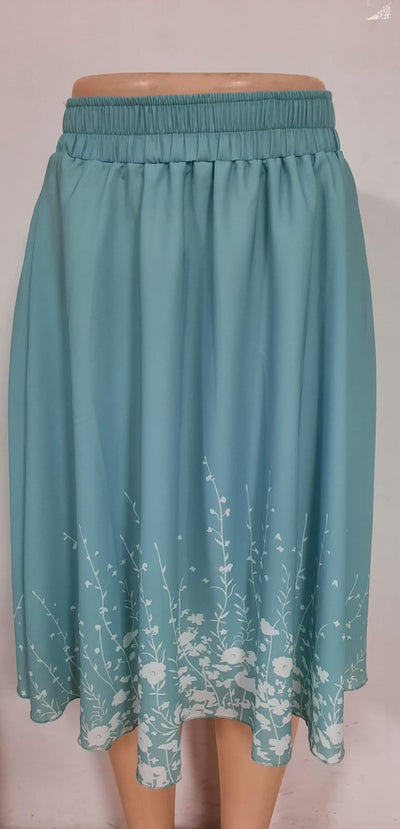 FALDAS DAMA SEDA Y CENEFA CORTA 2025